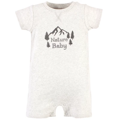 Touched By Nature Unisex Baby Organic Cotton Rompers, Nature Baby 2 Touched By Nature Unisex Baby Organic Cotton Rompers, Nature Baby - Image 2