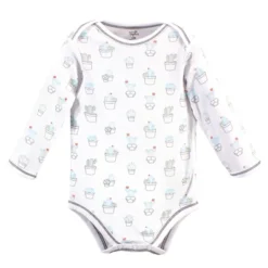 Touched By Nature Organic Cotton Long-Sleeve Bodysuits 5pk, Cactus -Baby GUEST 06456959 81cb 47ff a303 298c8390d50d