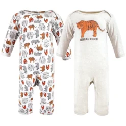 Touched By Nature Organic Cotton Coveralls, Endangered Tiger -Baby GUEST 066a831b ebbd 44ef 9f14 fdf4a8fe12c5