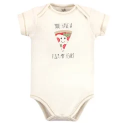 Touched By Nature Organic Cotton Bodysuits 5pk, Pizza -Baby GUEST 0806132c 5929 4cdd 98fe 3e1ef6165e57