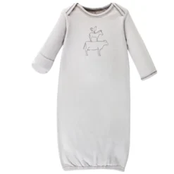 Touched By Nature Baby Organic Cotton Long-Sleeve Gowns 3pk, Farm Friends, 0-6 Months 5 Touched By Nature Baby Organic Cotton Long-Sleeve Gowns 3pk, Farm Friends, 0-6 Months -Baby GUEST 1029e819 2d30 4ce9 ae5d f3a82b395a1f