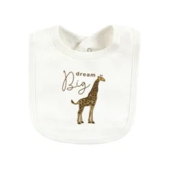 Touched By Nature Infant Boy Organic Cotton Bibs, Classic Safari, One Size -Baby GUEST 142deb8e 3c21 4c90 95b0 b6468bd5b639