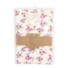 Touched By Nature Baby Girl Organic Cotton Sleeveless Wearable Sleeping Bag, Sack, Blanket, Cherry Blossom