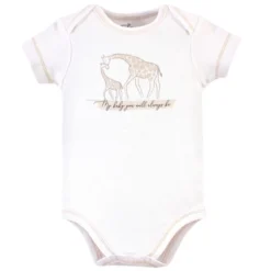 Touched By Nature Organic Cotton Bodysuits 5pk, Little Giraffe -Baby GUEST 1d7d6c4b 4456 444a b25c a68559aa2931