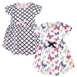 Touched By Nature Baby And Toddler Girl Organic Cotton Short-Sleeve Dresses 2pk, Bright Butterflies 5 Touched By Nature Baby And Toddler Girl Organic Cotton Short-Sleeve Dresses 2pk, Bright Butterflies -Baby GUEST 1ed64443 1cf1 4441 abf2 e0d8dbc36f6e