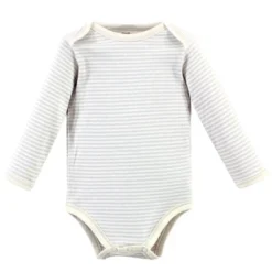 Touched By Nature Organic Cotton Long-Sleeve Bodysuits 5pk, Farm Friends