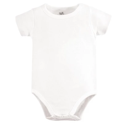 Touched By Nature Organic Cotton Bodysuits 5pk, White 1 Touched By Nature Organic Cotton Bodysuits 5pk, White
