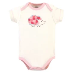 Touched By Nature Baby Girl Organic Cotton Bodysuits 5pk, Rosebud -Baby GUEST 2192a55e 53f7 4a6f aceb aa4295ac0962