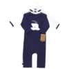 Touched By Nature Organic Cotton Coveralls, Endangered Polar Bear
