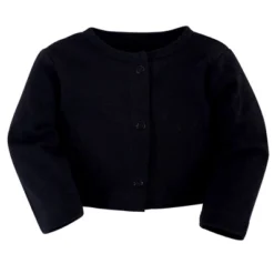 Touched By Nature Baby And Toddler Girl Organic Cotton Dress And Cardigan 2pc Set, Black Floral -Baby GUEST 2721749d 4e4c 40ce bd37 b026cbf7c7b9