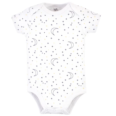 Touched By Nature Baby Boy Organic Cotton Bodysuits 5pk, Constellation 2 Touched By Nature Baby Boy Organic Cotton Bodysuits 5pk, Constellation - Image 2