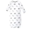 Touched By Nature Baby Boy Organic Cotton Long-Sleeve Gowns 3pk, Bear