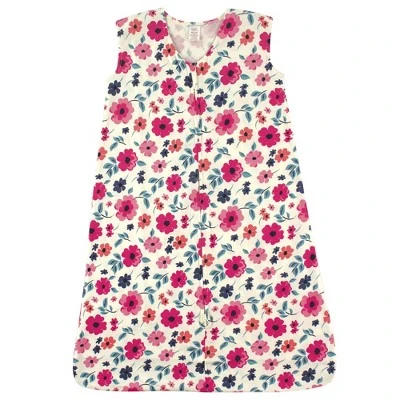 Touched By Nature Baby Girl Organic Cotton Sleeveless Wearable Sleeping Bag, Sack, Blanket, Garden Floral 2 Touched By Nature Baby Girl Organic Cotton Sleeveless Wearable Sleeping Bag, Sack, Blanket, Garden Floral - Image 2