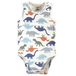 Touched By Nature Baby Boy Organic Cotton Bodysuits 5pk, Bold Dinosaurs -Baby GUEST 2f63a7d5 bf24 425b aaf8 37cea40e737e