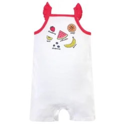 Touched By Nature Baby Girl Organic Cotton Rompers 3pk, Fruit -Baby GUEST 311249f2 1e1a 41d1 85d0 be47515171b6