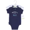 Hudson Baby Infant Boy Cotton Bodysuits, Mommys Man