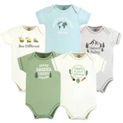 Touched By Nature Baby Organic Cotton Bodysuits, Planet Based -Baby GUEST 33ad76ce e7e6 4c56 81b9 10fcd60b558f