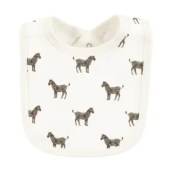 Touched By Nature Infant Boy Organic Cotton Bibs, Classic Safari Animals, One Size -Baby GUEST 340c67c4 5f19 44f5 b7b9 6bd6cf8ec4df