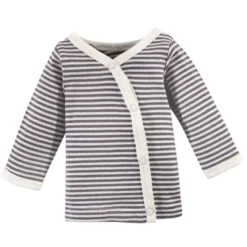 Touched By Nature Baby Boy Organic Cotton Preemie Layette 4pc Set, Fox, Preemie