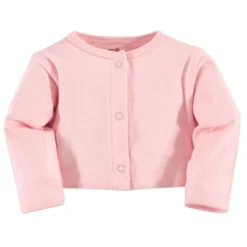 Touched By Nature Baby And Toddler Girl Organic Cotton Dress And Cardigan 2pc Set, Floral Dot -Baby GUEST 35f61264 fd3a 4185 9f09 28b79890b44e