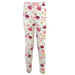 Touched By Nature Baby, Toddler, Big Kids And Youth Girl Organic Cotton Leggings 4pk, Botanical -Baby GUEST 3b549520 6990 44cb 968d 2ede8d6e474d