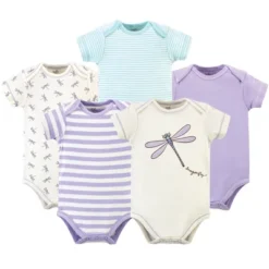 Touched By Nature Baby Girl Organic Cotton Bodysuits 5pk, Dragonfly 11 Touched By Nature Baby Girl Organic Cotton Bodysuits 5pk, Dragonfly -Baby GUEST 3b8023da 88fc 4a57 be04 289668377631
