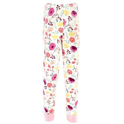 Touched By Nature Toddler And Kids Girl Organic Cotton Tight-Fit Pajama Set, Botanical 1 Touched By Nature Toddler And Kids Girl Organic Cotton Tight-Fit Pajama Set, Botanical