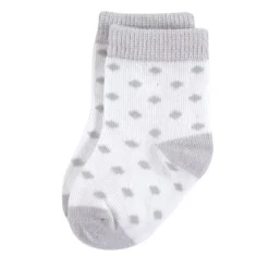 Touched By Nature Baby Girl Organic Cotton Socks, Navy Lt. Pink -Baby GUEST 3df2c71f 3f04 4342 bbcb afc7f9f77cd7 1
