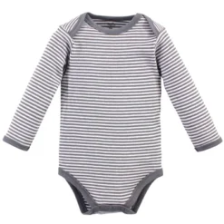 Touched By Nature Organic Cotton Long-Sleeve Bodysuits 5pk, Cactus -Baby GUEST 496e19d4 c0b4 41cb af0d 60979b7e0ccf
