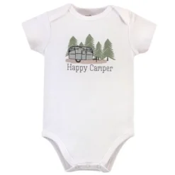 Touched By Nature Baby Boy Organic Cotton Bodysuits 5pk, Happy Camper -Baby GUEST 49a09769 5089 4018 919d 82c2f69fc4a8