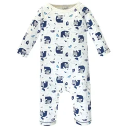 Touched By Nature Baby Boy Organic Cotton Coveralls 3pk, Woodland