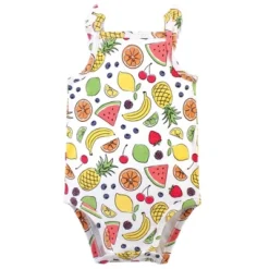 Touched By Nature Baby Girl Organic Cotton Bodysuits 5pk, Fruit -Baby GUEST 4ab1b1f8 18e9 4f80 8ff9 b8fdeee924c4