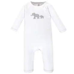 Touched By Nature Baby Organic Cotton Coveralls 3pk, Marching Elephant -Baby GUEST 4cb83d88 1091 4256 8867 4d2076851b0e