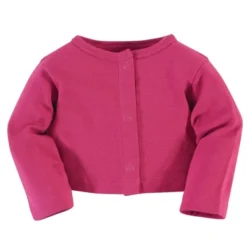 Touched By Nature Baby And Toddler Girl Organic Cotton Dress And Cardigan 2pc Set, Pink Botanical -Baby GUEST 4d7d934a b2a5 41cb 996a 96970c71f62e