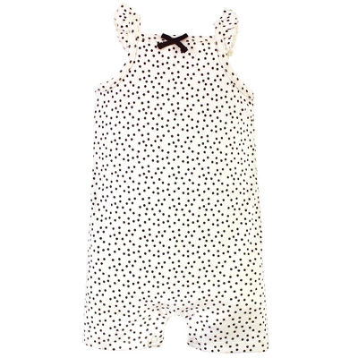 Touched By Nature Unisex Baby Organic Cotton Rompers, Poppy 2 Touched By Nature Unisex Baby Organic Cotton Rompers, Poppy - Image 2