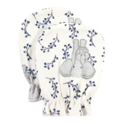 Touched By Nature Baby Boy Organic Cotton Scratch Mitten 10pk, Blue Elephant, One Size -Baby GUEST 58da38b4 6481 477f 80d0 164f91bf3673