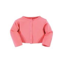 Touched By Nature Girls Infant, Toddler, And Kids Organic Cotton Dress And Cardigan, Coral Reef -Baby GUEST 591fb943 8755 43be 9b44 c402efb43926