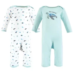 Touched By Nature Organic Cotton Coveralls, Endangered Sea Turtle -Baby GUEST 59d635a5 4158 420f 8211 3cf578a3ec65