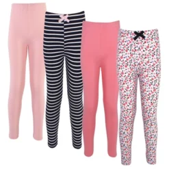 Touched By Nature Baby, Toddler, Big Kids And Youth Girl Organic Cotton Leggings 4pk, Ditsy Floral -Baby GUEST 5f23af07 86da 4b7c ad1d 453d33e95831