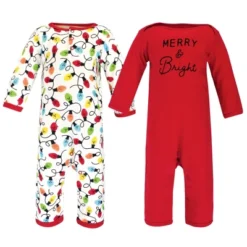 Touched By Nature Baby Unisex Holiday Pajamas, Baby Merry And Bright -Baby GUEST 6044de4a 7a1d 453d ba7e b674d7791683