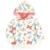 Touched By Nature Baby And Toddler Girl Organic Cotton Hoodie, Bodysuit Or Tee Top, And Pant, Butterflies