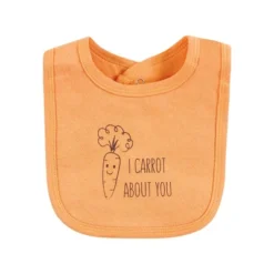 Touched By Nature Unisex Baby Organic Cotton Bibs, Peas And Thank You, One Size -Baby GUEST 61dad49a 5ea9 47b2 aa34 bec0969b21ab