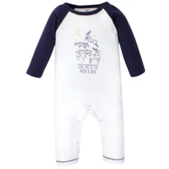Touched By Nature Baby Boy Organic Cotton Coveralls 3pk, Constellation -Baby GUEST 63269ae7 3db6 4f07 a0f7 ff188f6cf72f
