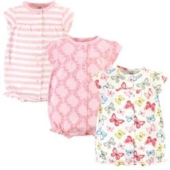 Touched By Nature Baby Girl Organic Cotton Rompers 3pk, Butterflies 7 Touched By Nature Baby Girl Organic Cotton Rompers 3pk, Butterflies -Baby GUEST 643a7fcb 09e5 4865 8bb9 19e6f602c9e2