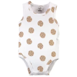 Touched By Nature Baby Boy Organic Cotton Bodysuits 5pk, Milk & Cookies -Baby GUEST 6817bc5f 4023 4c76 9184 dae48fd2f14d