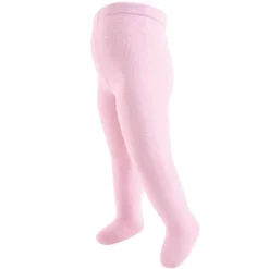 Touched By Nature Toddler And Kids Girl Organic Cotton Tights, Cream Pink -Baby GUEST 731114ad 1e85 4440 8435 dbf75620ceb3