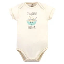 Touched By Nature Organic Cotton Bodysuits 5pk, Muffin -Baby GUEST 73991eef b0f3 4532 baea bb538ee2575b