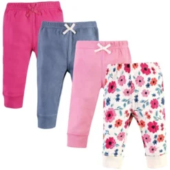 Touched By Nature Baby And Toddler Girl Organic Cotton Pants 4pk, Garden Floral -Baby GUEST 773b658b 3323 4549 85b9 21da656adb6f