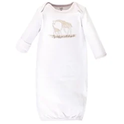 Touched By Nature Baby Organic Cotton Long-Sleeve Gowns 3pk, Little Giraffe, 0-6 Months -Baby GUEST 7777eb33 fe62 4173 a8eb ae0836500a4e 1