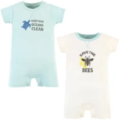 Touched By Nature Unisex Baby Organic Cotton Rompers, Save The Bees 7 Touched By Nature Unisex Baby Organic Cotton Rompers, Save The Bees -Baby GUEST 7a3928b0 44a1 431c 8889 e183dbead0f4